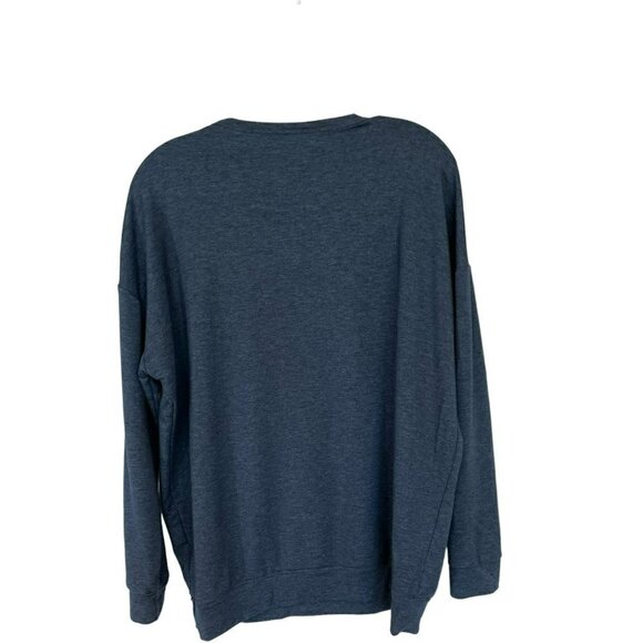 Tuff Athletics Sweatshirt Adult Pullover Long Sleeve Women's Size Medium in Blue - Picture 2 of 10